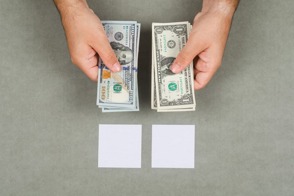Using cash from scrap car sales to cover family essentials effectively.